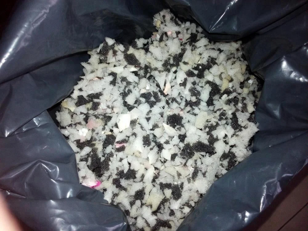 Мощная машина для дробления поролона