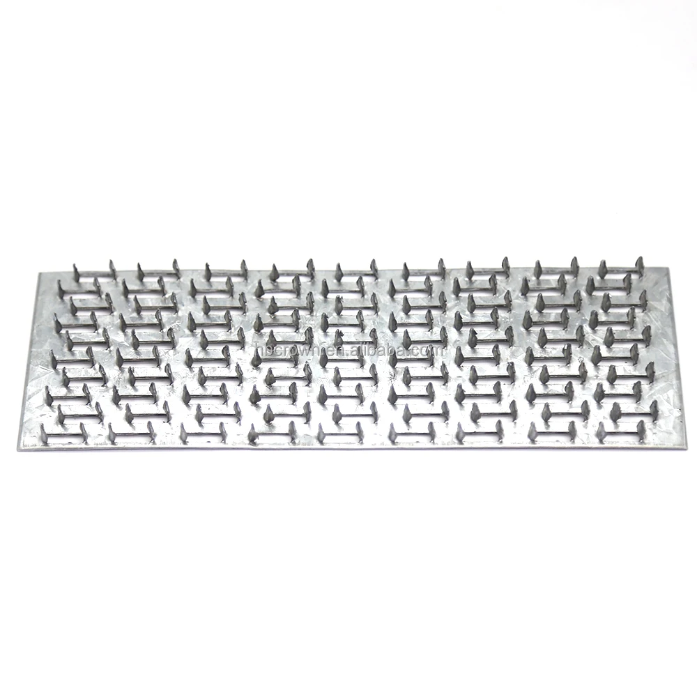 Manufactory High quality Galvanized stainless steel Wood Roof Truss Nail Plates for Roof Truss