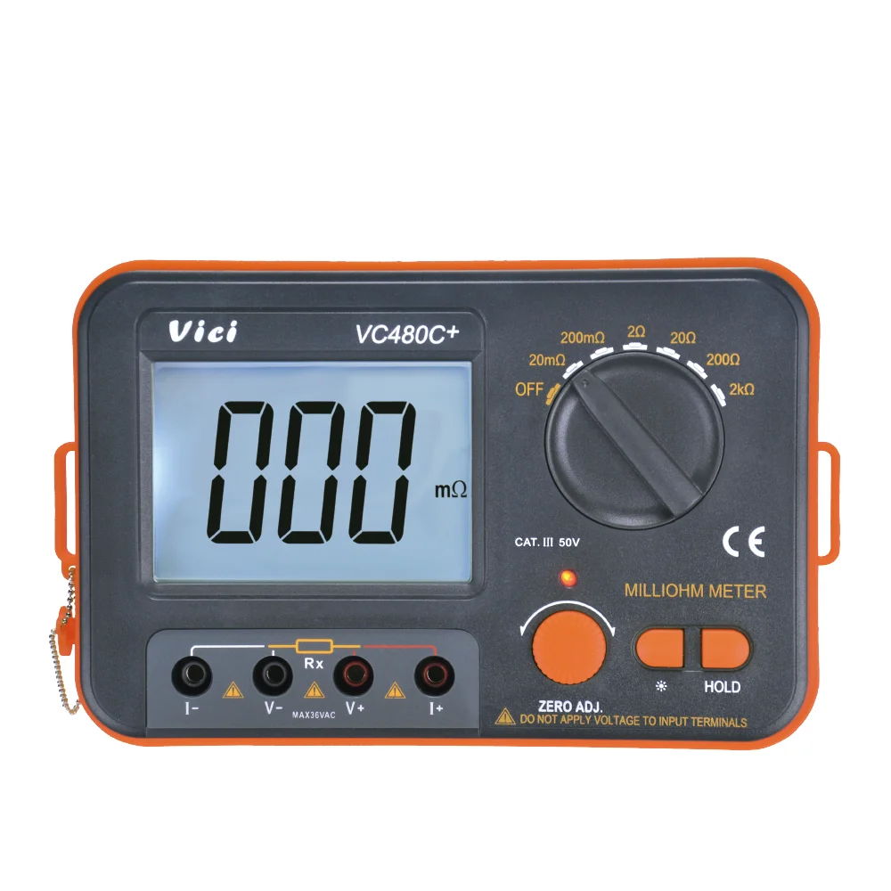 VC480C+ High Efficiency Digital Micro OHM Meter