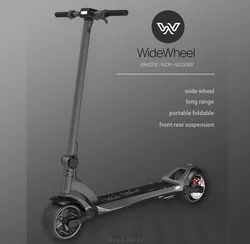 8 inch wide wheel brand e scooter electro foldable kick electric scooter made in china for adult