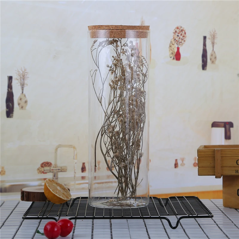 
Buy Single Item Glass Cosmetic Jars 4 Oz Glass Jar With Cork Lid Food Storage Glass Jar 