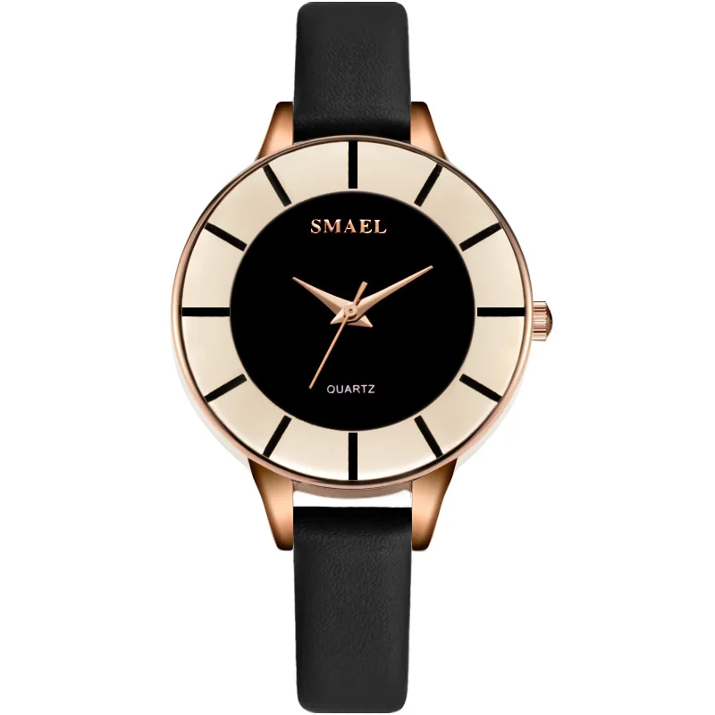 
Smael SL1909 simple design quartz movement watches for women girls 