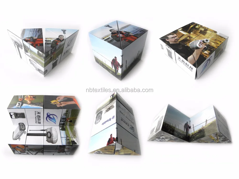 
Calendar 2017 wholesale Magical Cubes folding magic cube advent calendar 