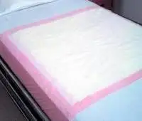 80*150cm  Chinese Manufacturer Hospital Nursing Disposable Incontinence Winged Medical Underpad