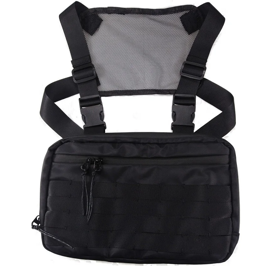 Recon Kit Bag Tool Pouch Combat Tactical Molle Vest Pouch EDC Chest Rig  Bag