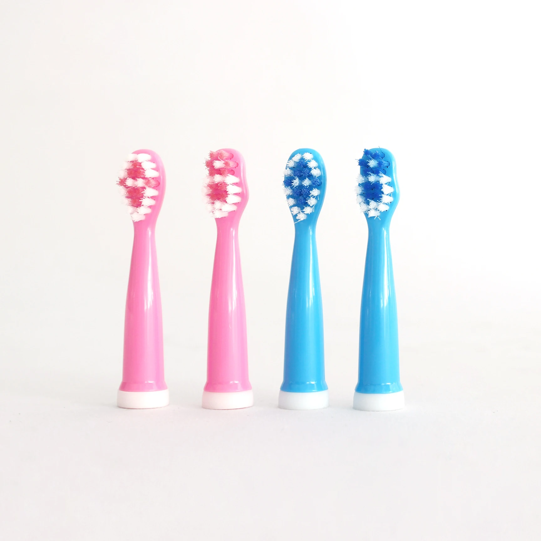 ABS Food Grade Material Soft Bristle Wholesale Musical Cartoon Sonic Kids Electrical Replacement Toothbrush Heads For Children