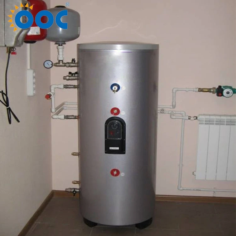 heat pipe SUS304 Stainless steel High pressurized Solar water heater with 1000 liters tank