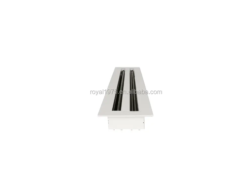Royal Service Hvac Spare Parts Aluminium Ceiling Linear Air Conditioner Slots Ventilation Grilles Exhaust Linear Vents Diffuser
