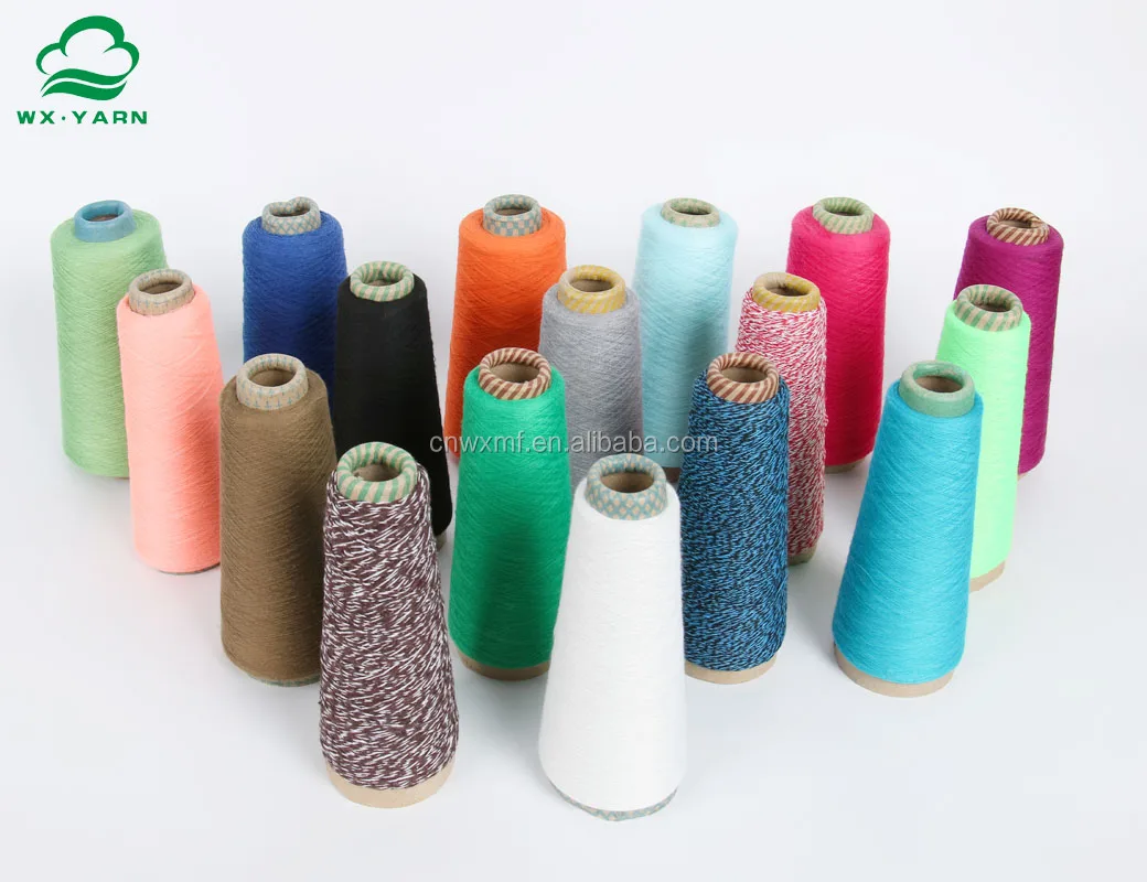 textiles company china turkey 100% polyester yarn 32s for knitting or weaving towel/carpets/camp bag yarn