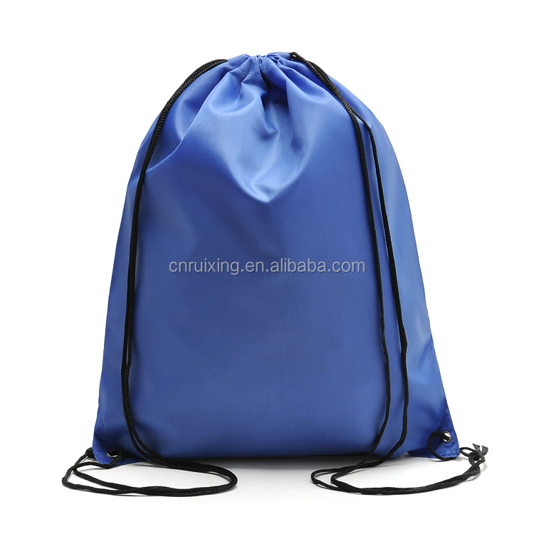 210D Nylon drawstring sports bag