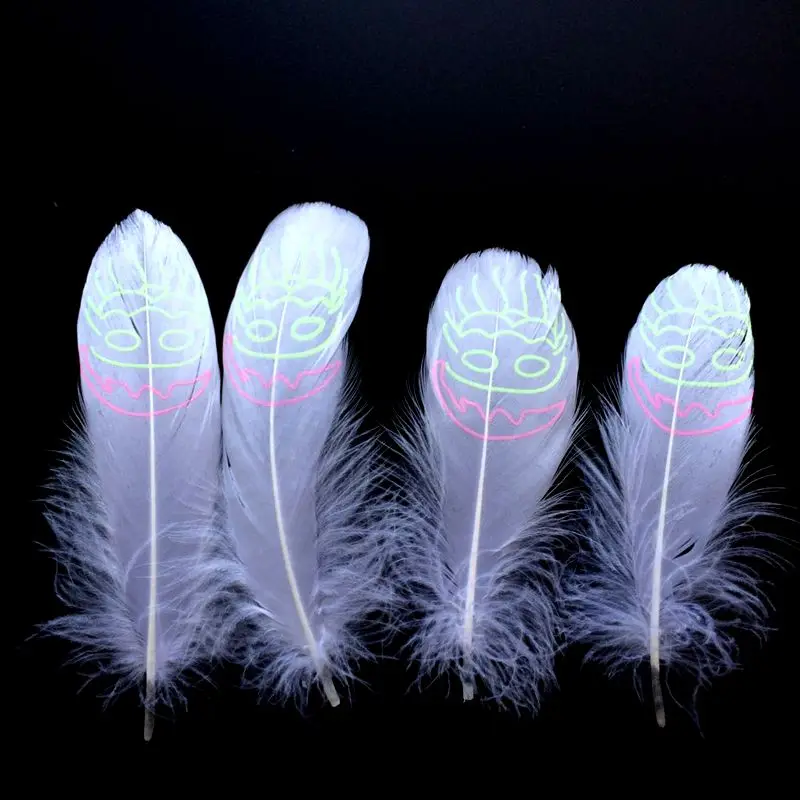 wholesale  natural White goose feather for Carnival Costumes Design