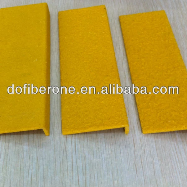aluminum GRP Fibreglass stair nosing