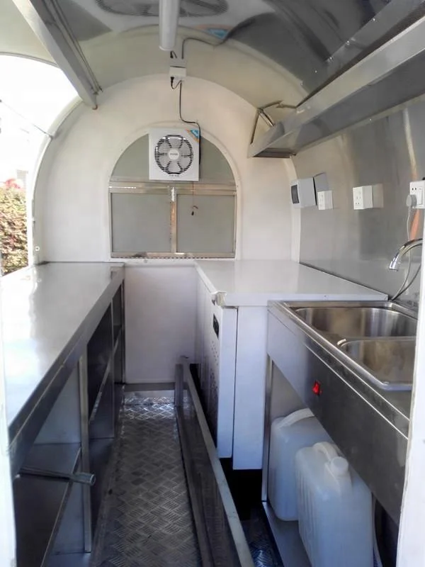 outdoor mobile fast trailer food mobile coffee shop used food trucks for sale in Germany