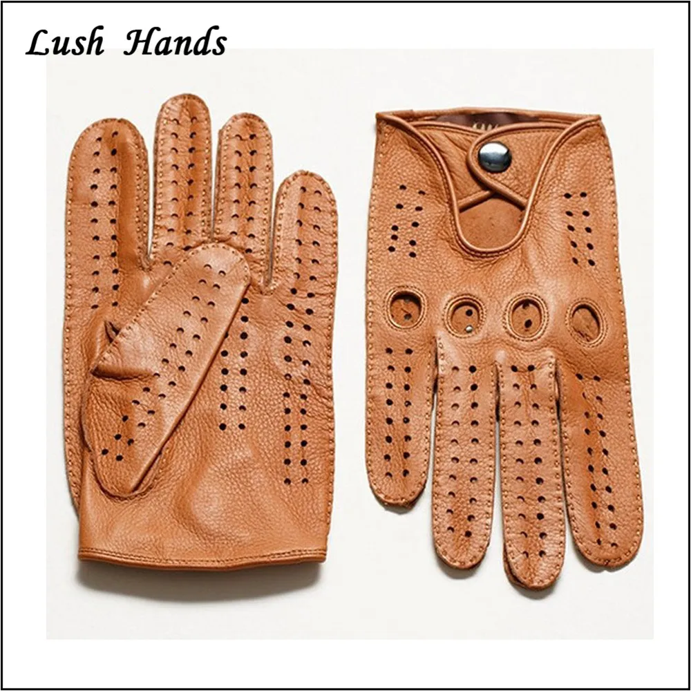 Locomotive model deerskin gloves outdoor sports gloves leather motorcycle racing gloves