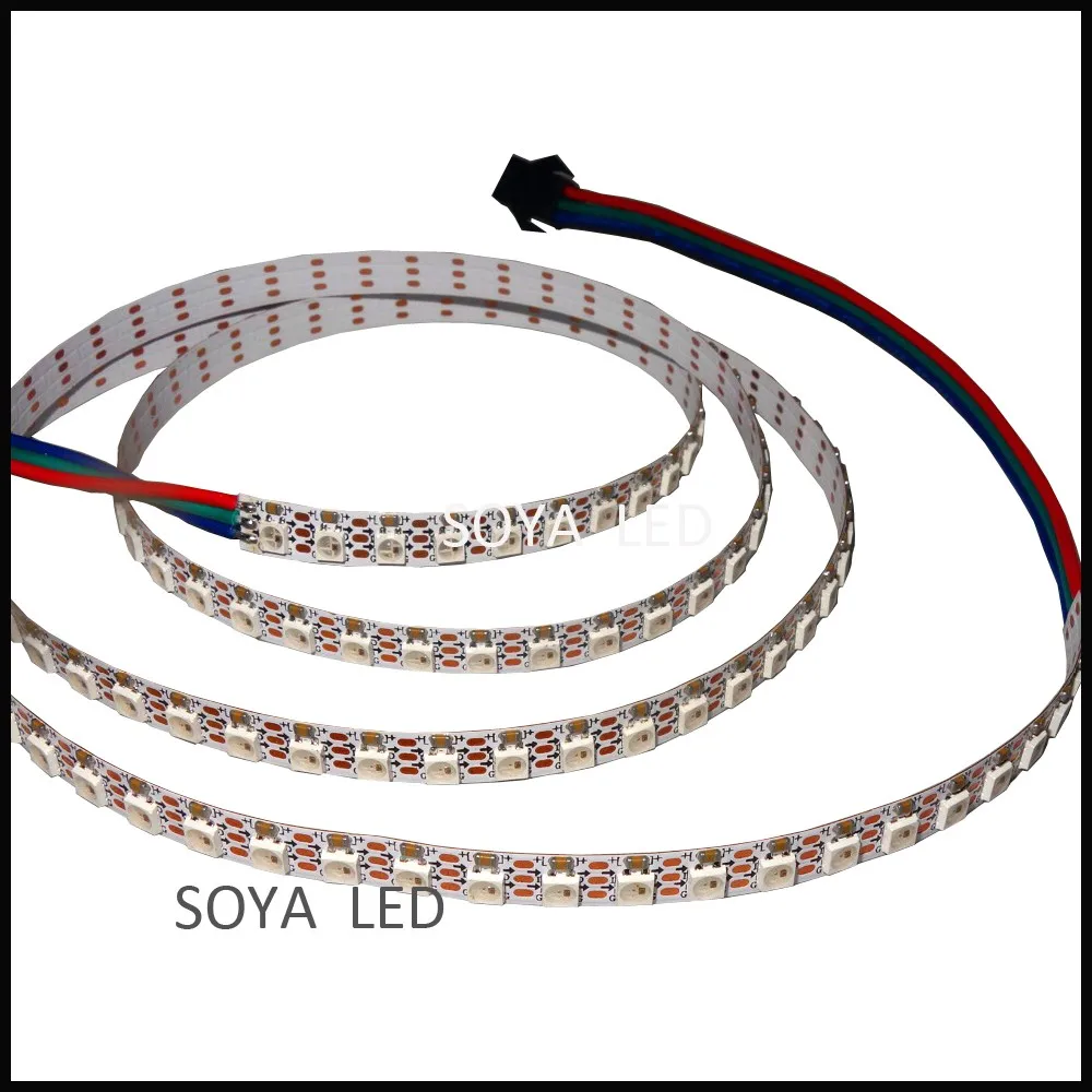 
ws2812b mini smd3535 rgb pixel led strip 30/60/144 LED per meter 