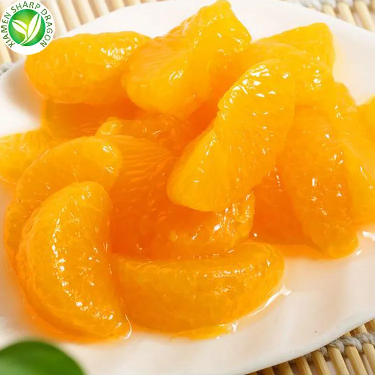 Peeled fruit canned mandarin orange segments in price