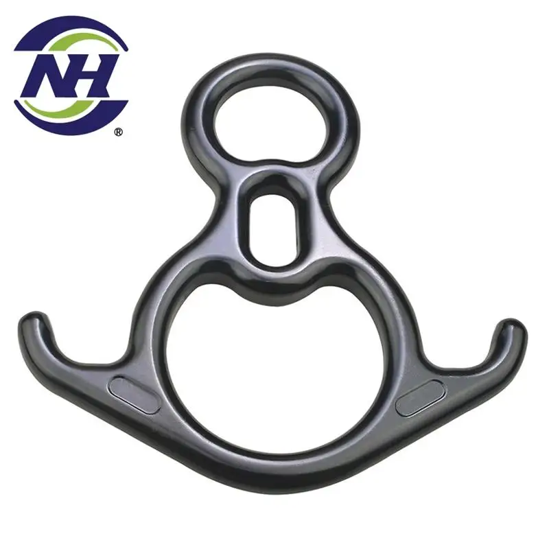 Aluminum Alloy rappelling descender figure 8
