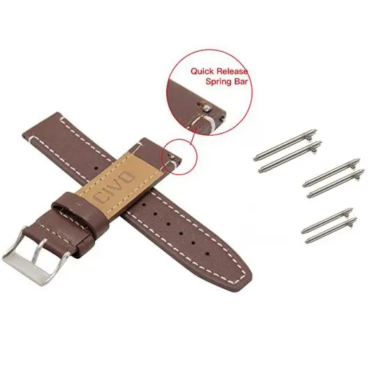 
Quick Release Spring Bar Stainless Steel Quick Change Watch Pins Diameter 1.5mm 