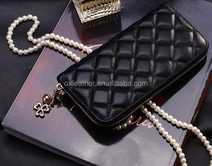 Hot Selling Leather Clutch Party Bags Woman Wallet
