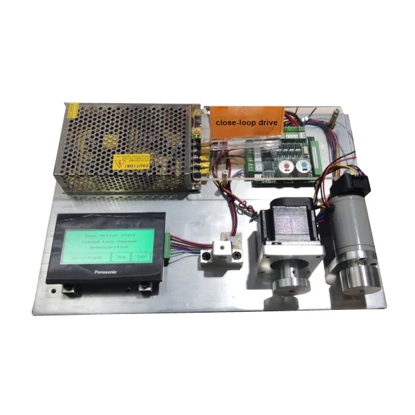 Гибридный Замкнутый Цикл Типа Nema 34 12NM Шагового Двигателя С Водителем Комплект