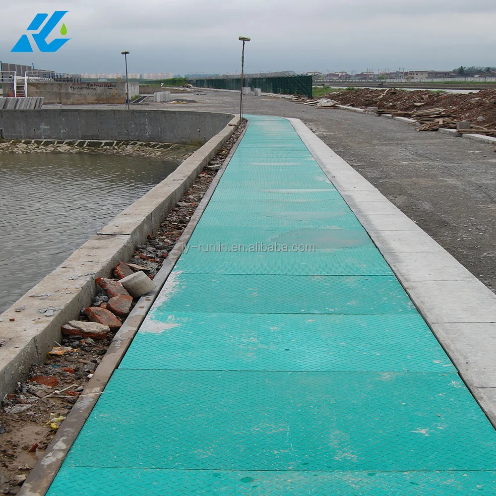 anti-slip and corrosion plastic grating frp sheets
