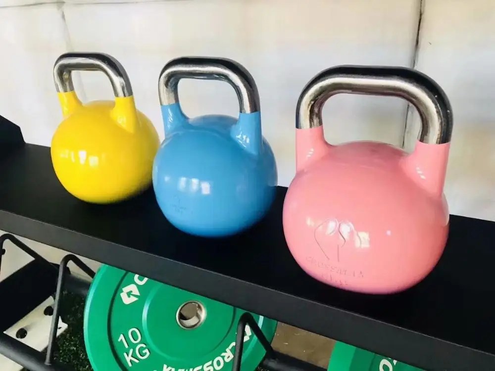 Gym Customized Colored Steel Competition Kettlebell