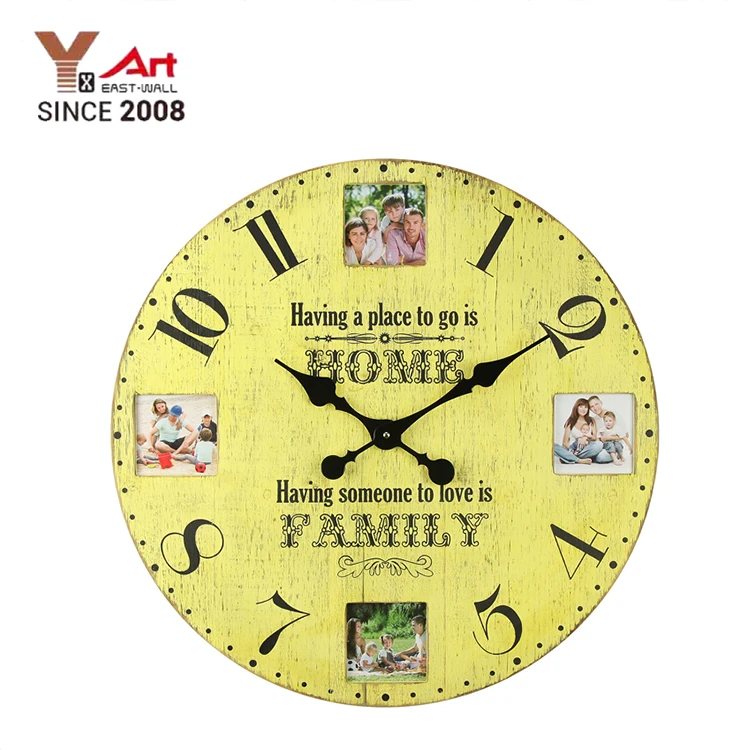 Nice Quality Direct Factory Price Vintage Style Antique Wooden Pendulum Wall Clock