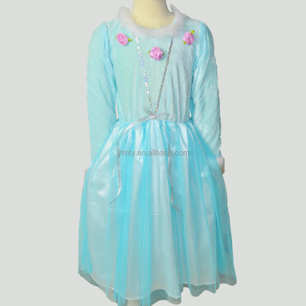 LED light up dress cosplay queen costume for children