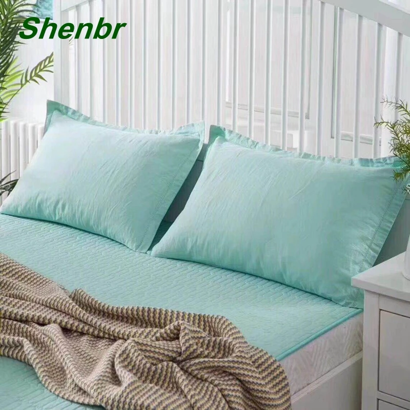 
Luxury Ice Silk Natural Latex Summer Cool Cooling Sleeping Mat 