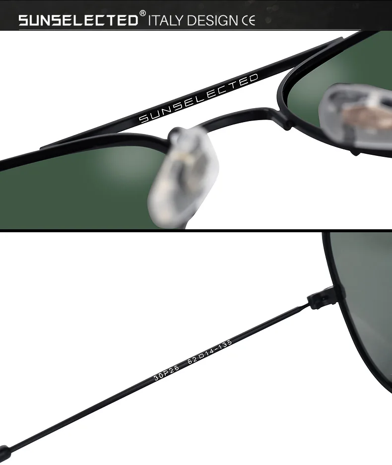 High quality fashion Pilot polarized mirror shades  men women sun glasses  Classic Brand Designer unisex sunglasses