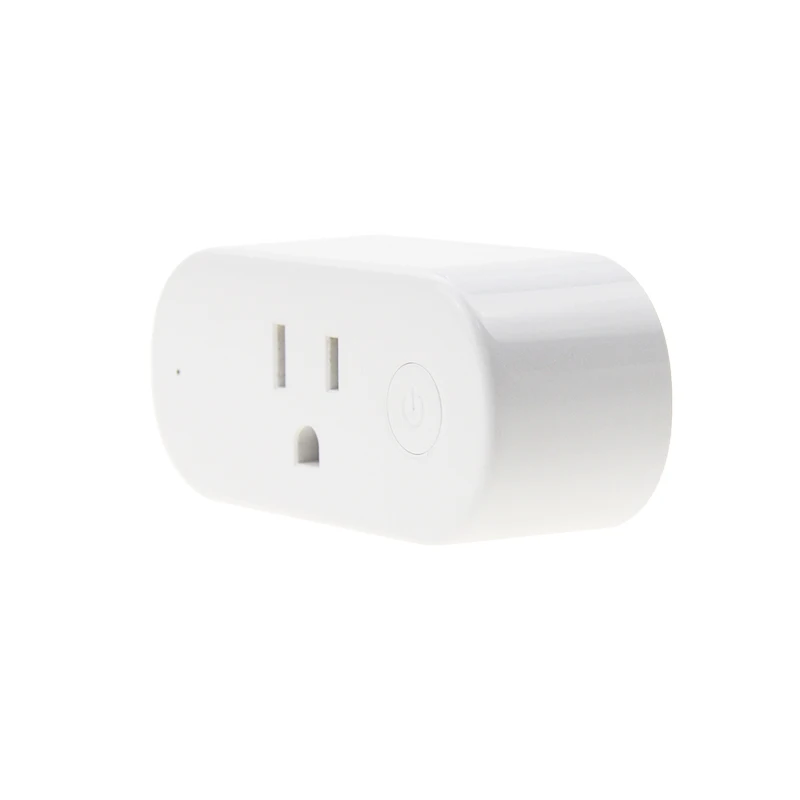Wholesale tuya smart 3 pin US standard wifi control electric plug wifi