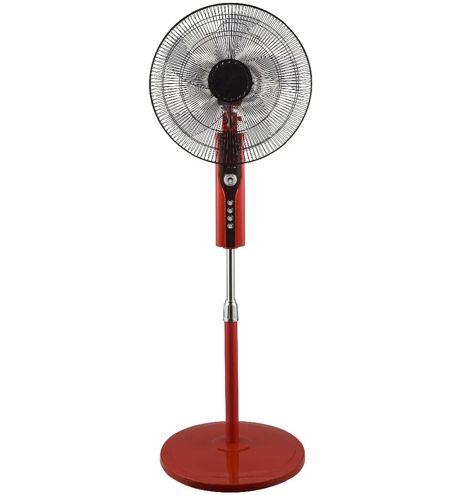 Self protection against over-heating 16 inch electric pedestal stand fan with thermal safety fuse