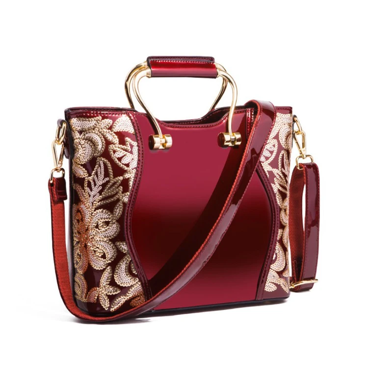 China factory 2020 Hot sale PU leather designer hand bag ladies