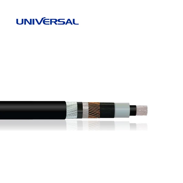 6 / 10 kV Medium Voltage Cables Single - Core aluminum tape armour aluminum / XLPE / PVC IEC60502 - 2 ; BS6622