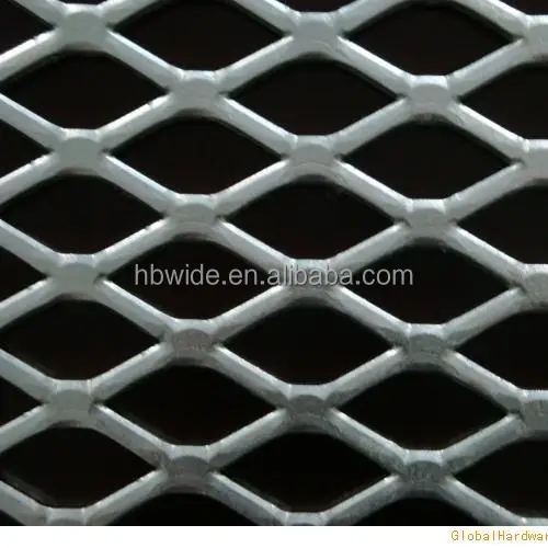 High quality aluminum Expanded metal sheet / PVC coated expended metal sheet for factory