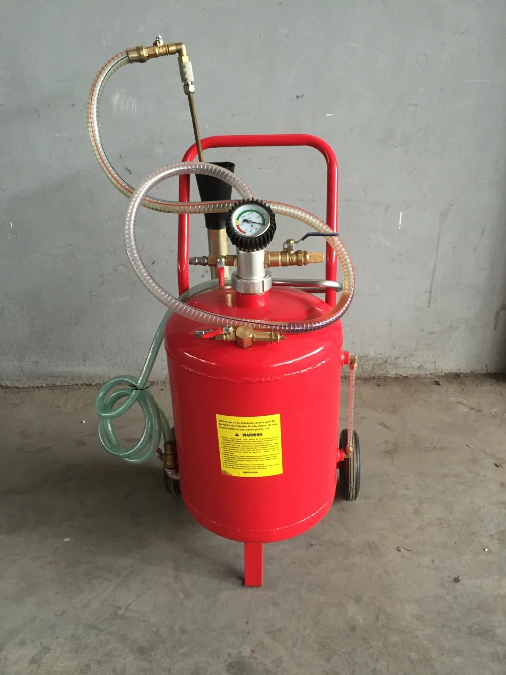 Oil extractor pneumatic fluid extractor