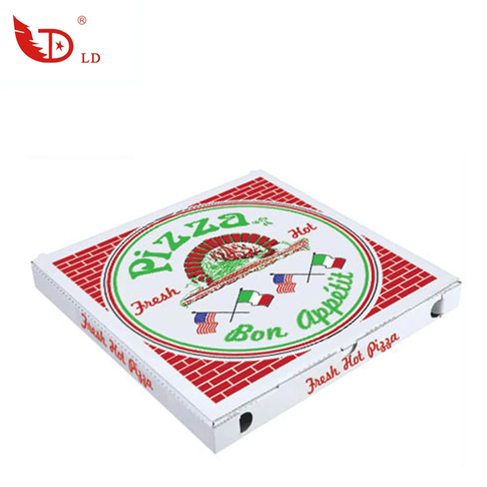 
Octagon cheap different colors pizza box corrugated paper box of pizza for delivery 