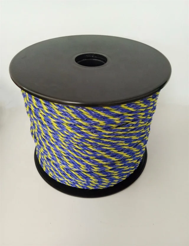 China factory customized 400M polywire for horse and cattle electric fence security