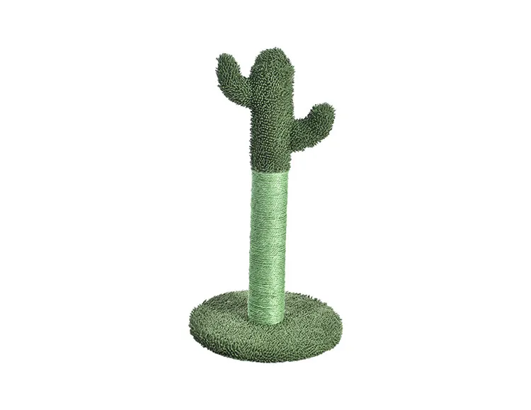 
Hot Selling Good Quality Toweling Green Cactus Shape Pet Scratching Tree,Cactus Shape Cat Tree 