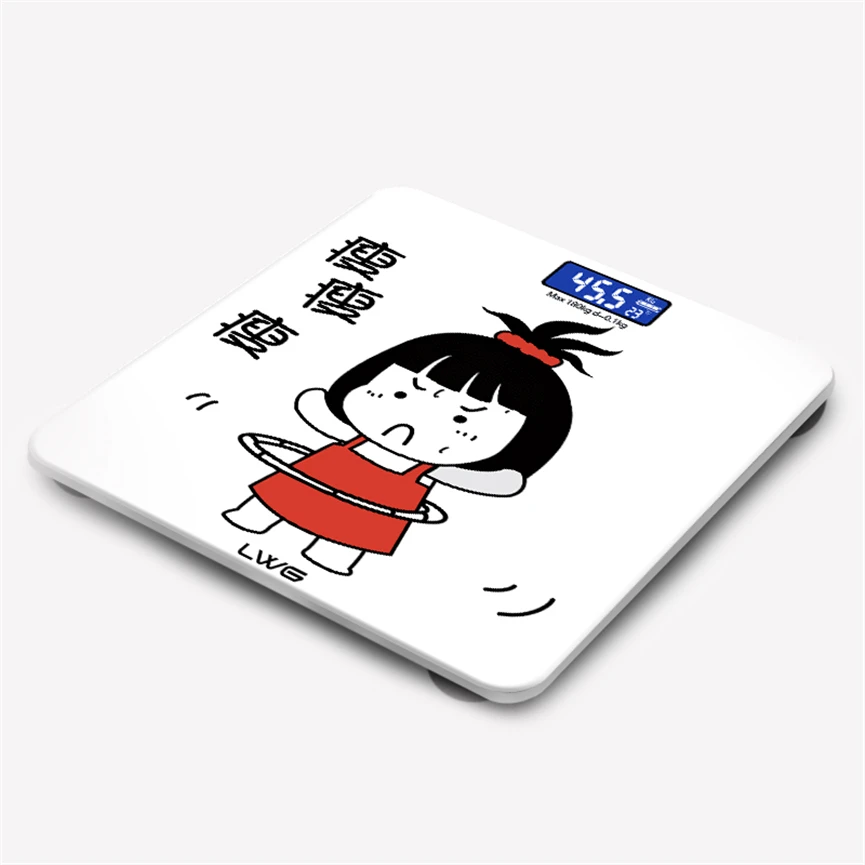 new design health analyzer machine electronic weight bathroom body balance digital personal scale