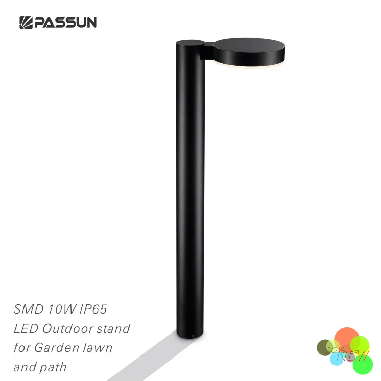 sample in stock 110V garden light aluminum+acrylic Lawn lights 700mm led bollard light SMD 10W
