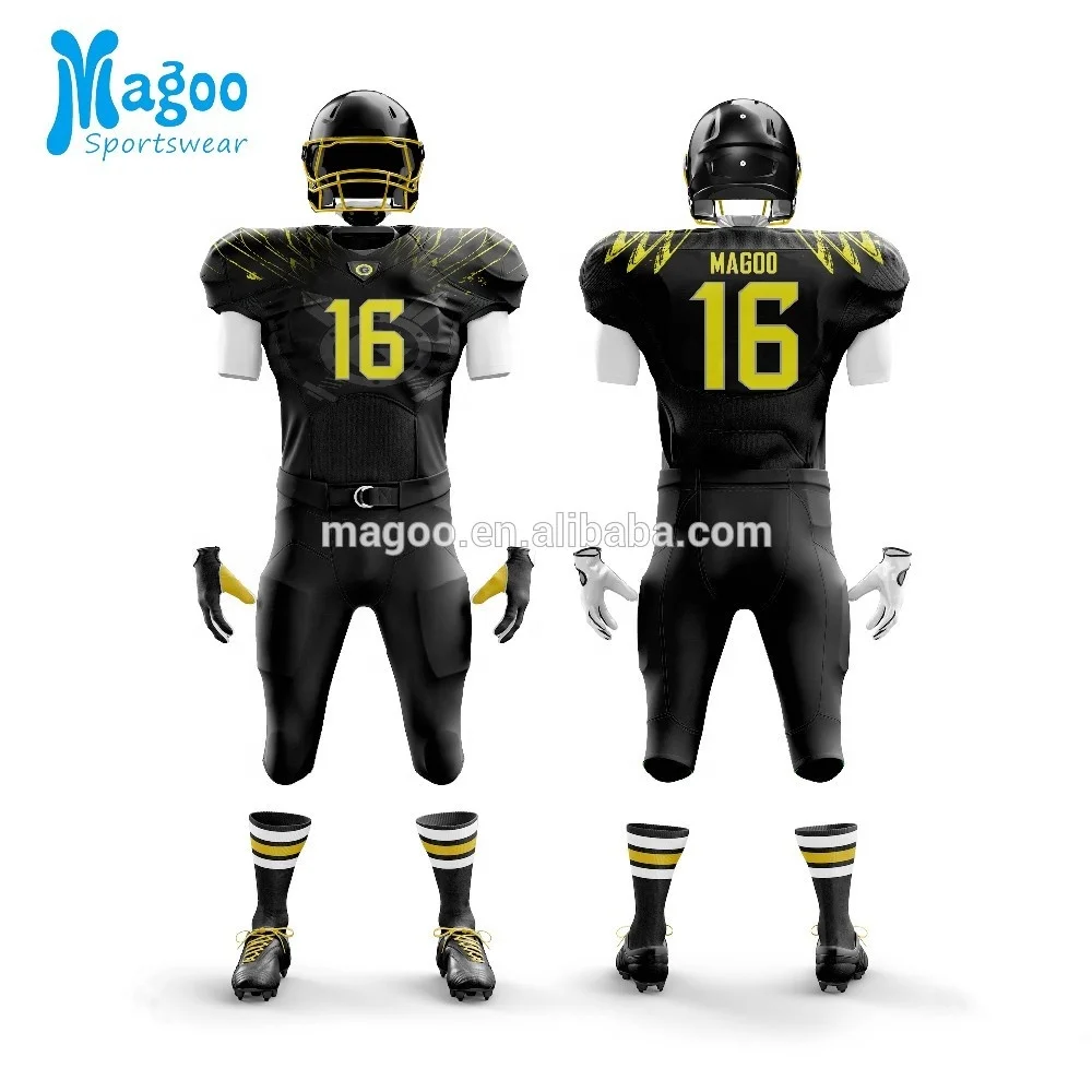 Custom design sublimated  player wear American Football Jerseys