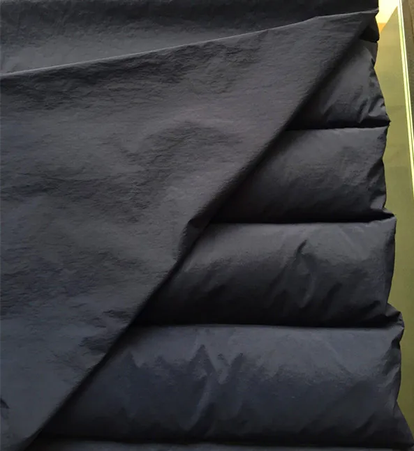 
 Креп полностью тусклый нейлоновый материал для пуховика  