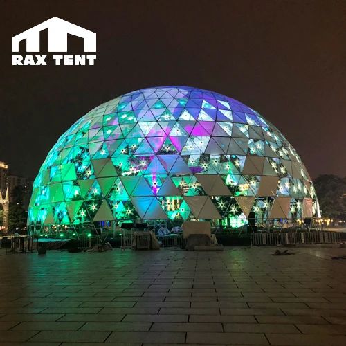 Cheap Price Soundproof Geodesic Event Marquee White Mega Dome Tent