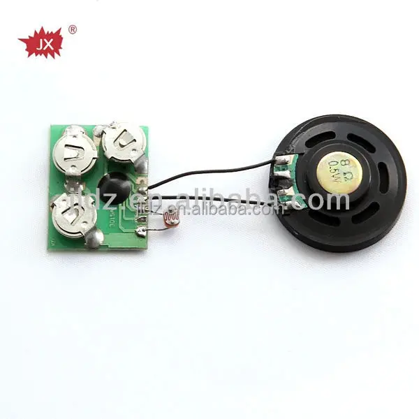 Оптовая продажа, светочувствительный звуковой модуль для маленькой музыкальной шкатулки