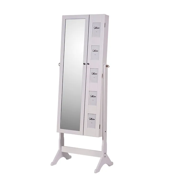 
OEM Floor Standing Jewelry Armoire With Full Length Mirror 