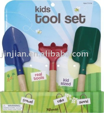 OEM factory manufacturer custom design cute innovative garden tools kids garden set toy