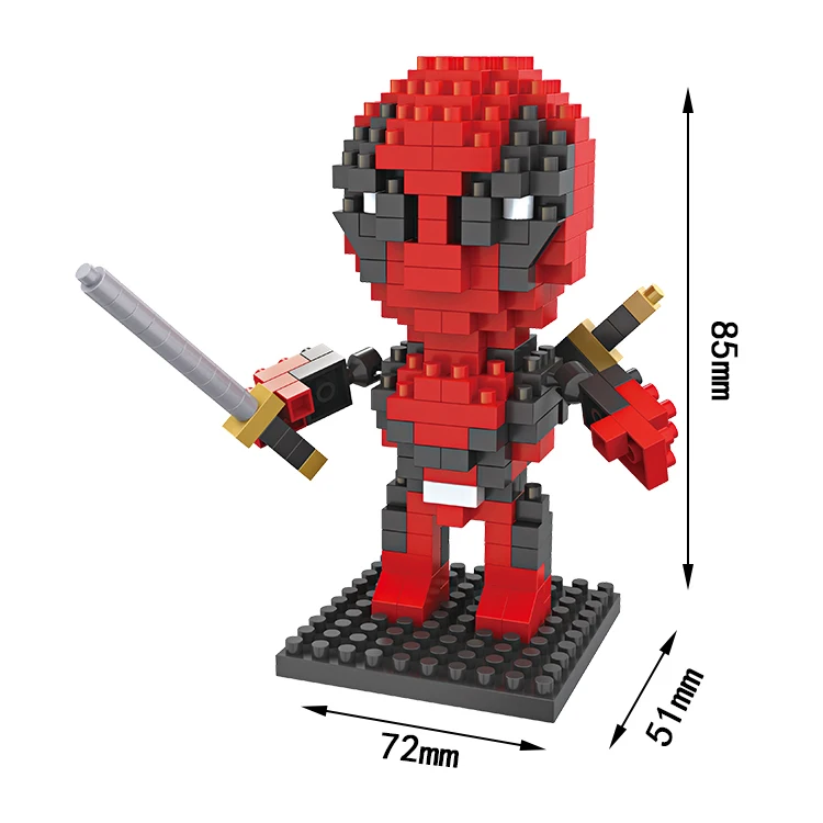 HSANHE hot selling 230pcs nano funny construction building block toy for babies