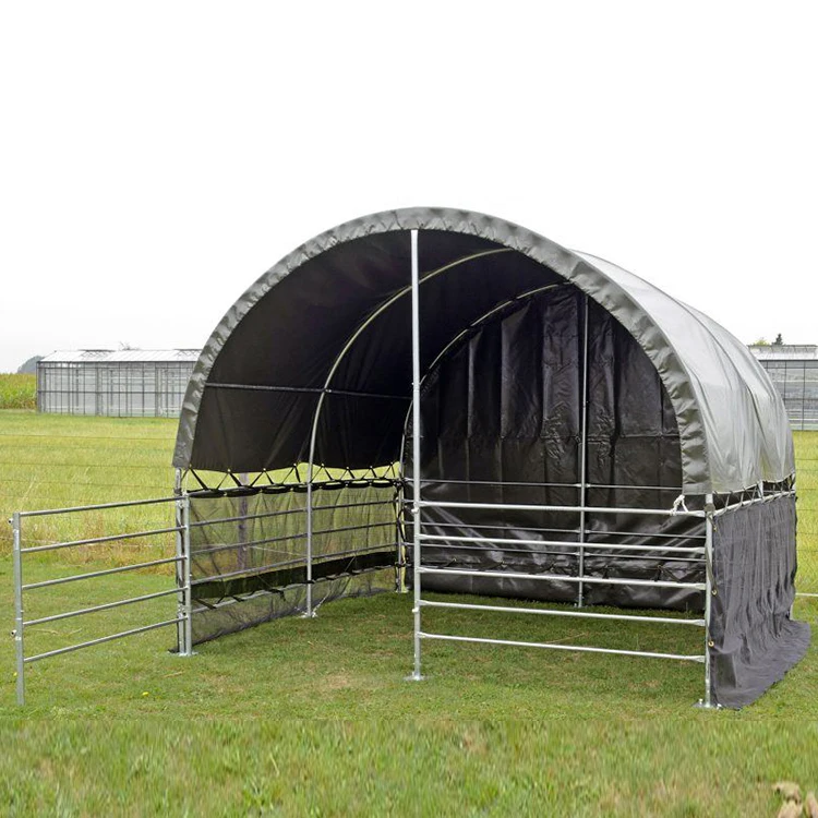 Outdoor windproof cattle sheep animal tent