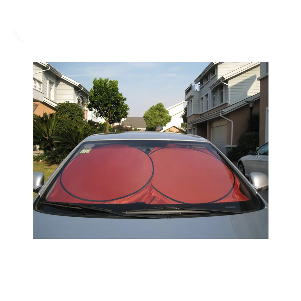 
printed car windscreen sunshade 
